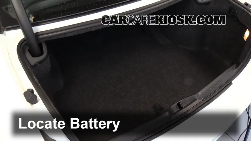 2013 Dodge Charger SE 3.6L V6 FlexFuel Battery Replace